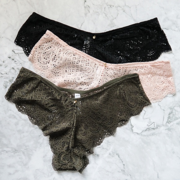 Lace Boyshorts Panty 3-Pack French Affair - Picture 1 of 7